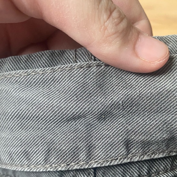 Zara Cropped Belted Trousers Lyocell/ Cotton Blend Size Small - Picture 15 of 15